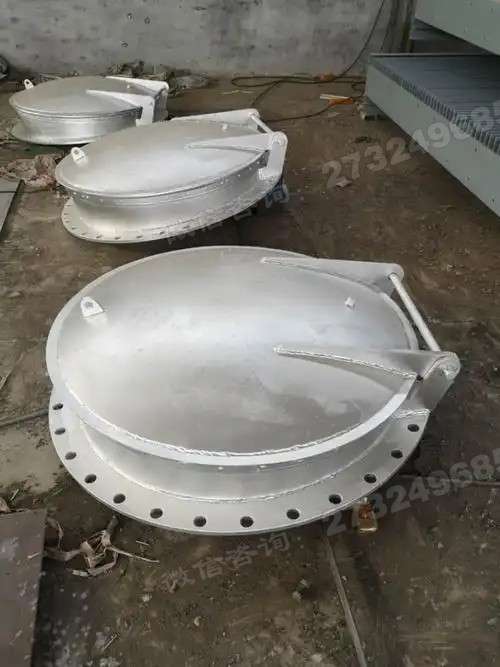 金昌大口径不锈钢拍门