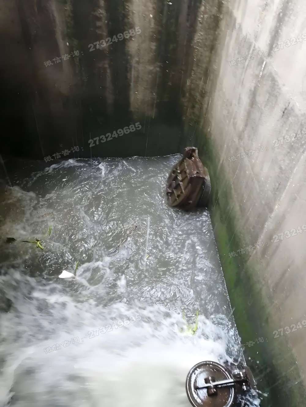沟渠排水拍门