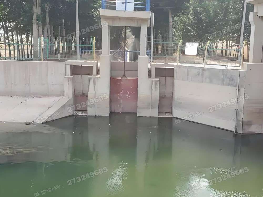 明溪县河道入口闸门
