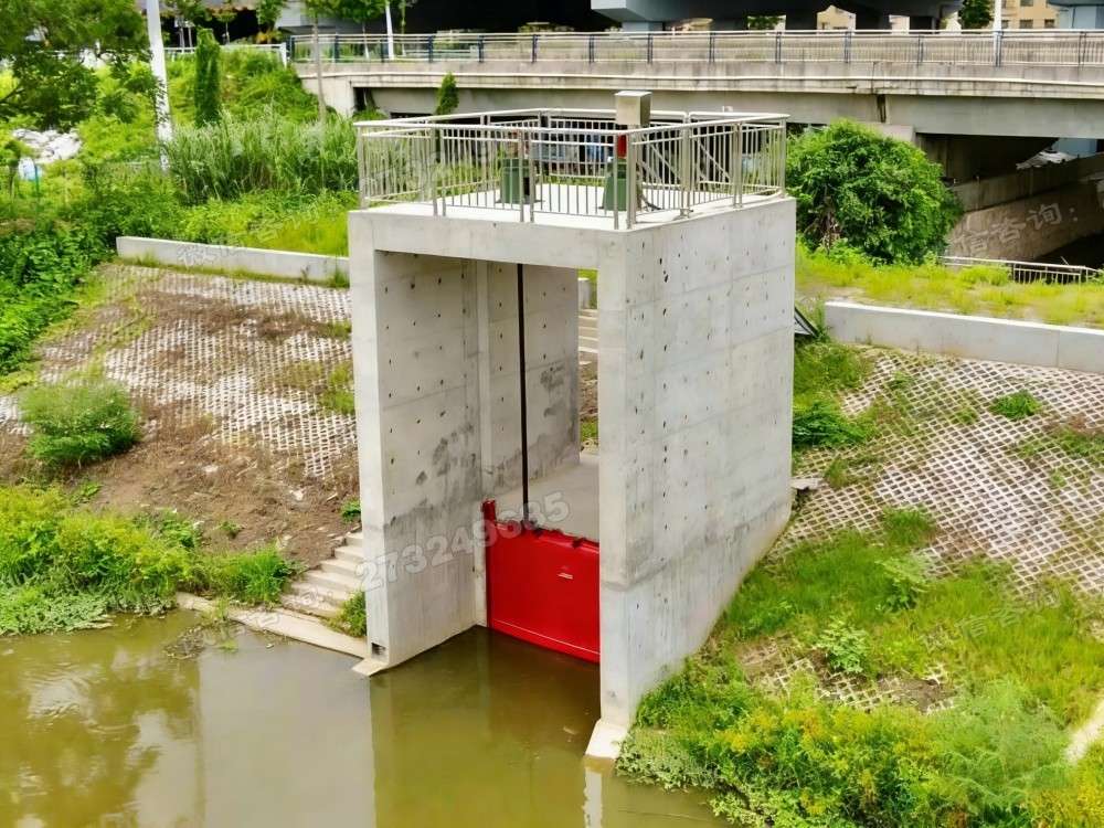 临澧县桥下涵闸铸铁闸门