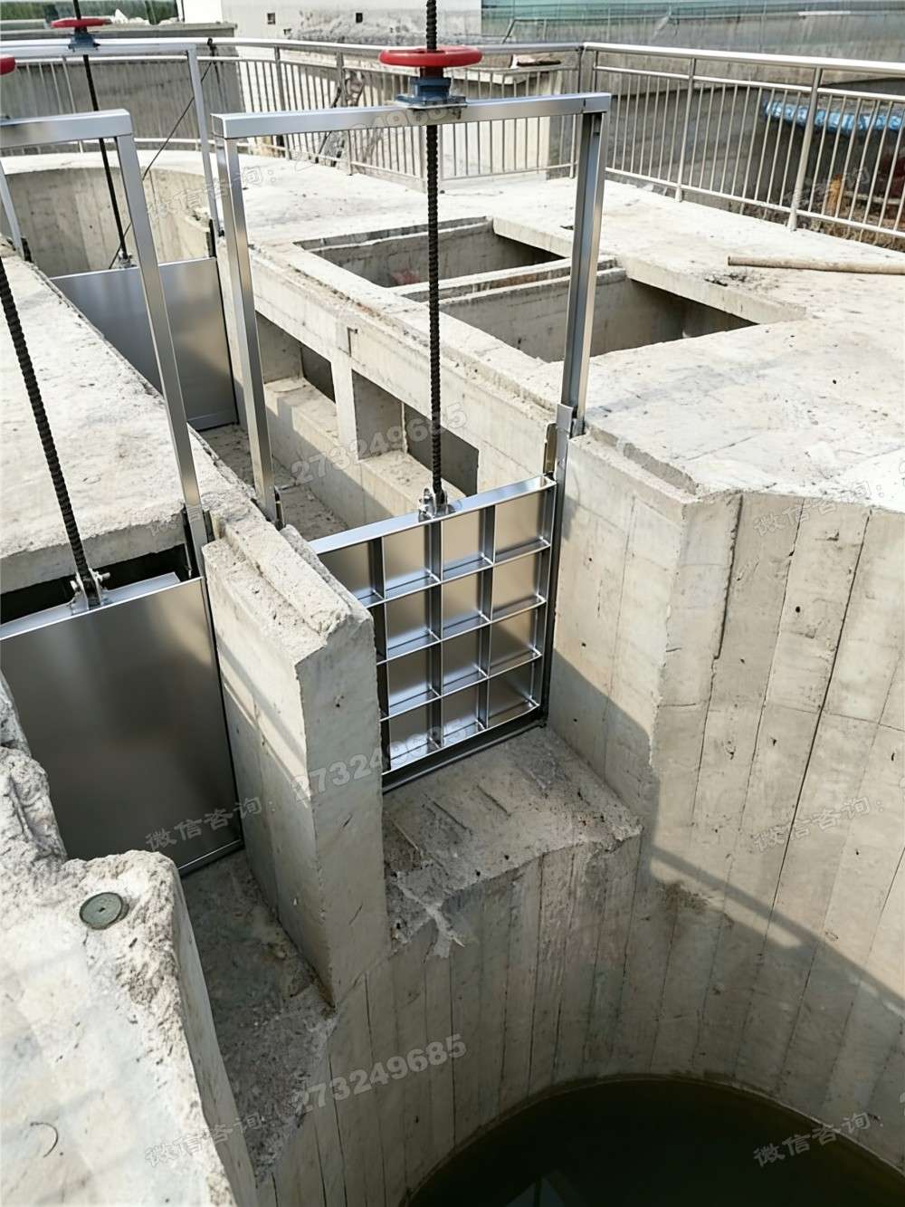 甘肃手摇启闭不锈钢闸门