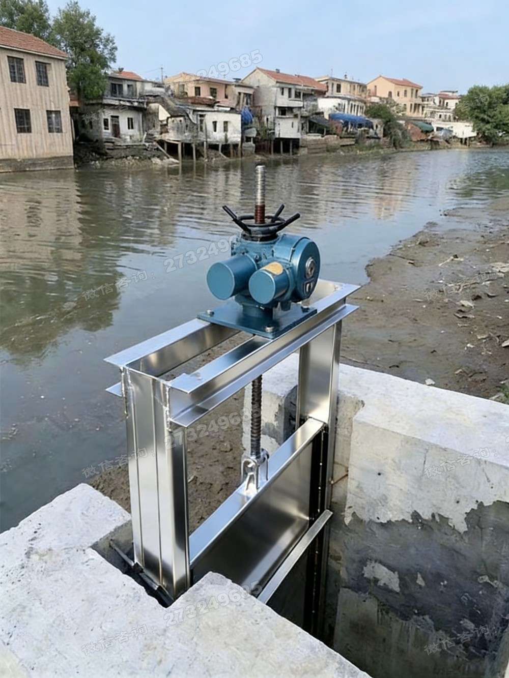 河岸不锈钢闸门