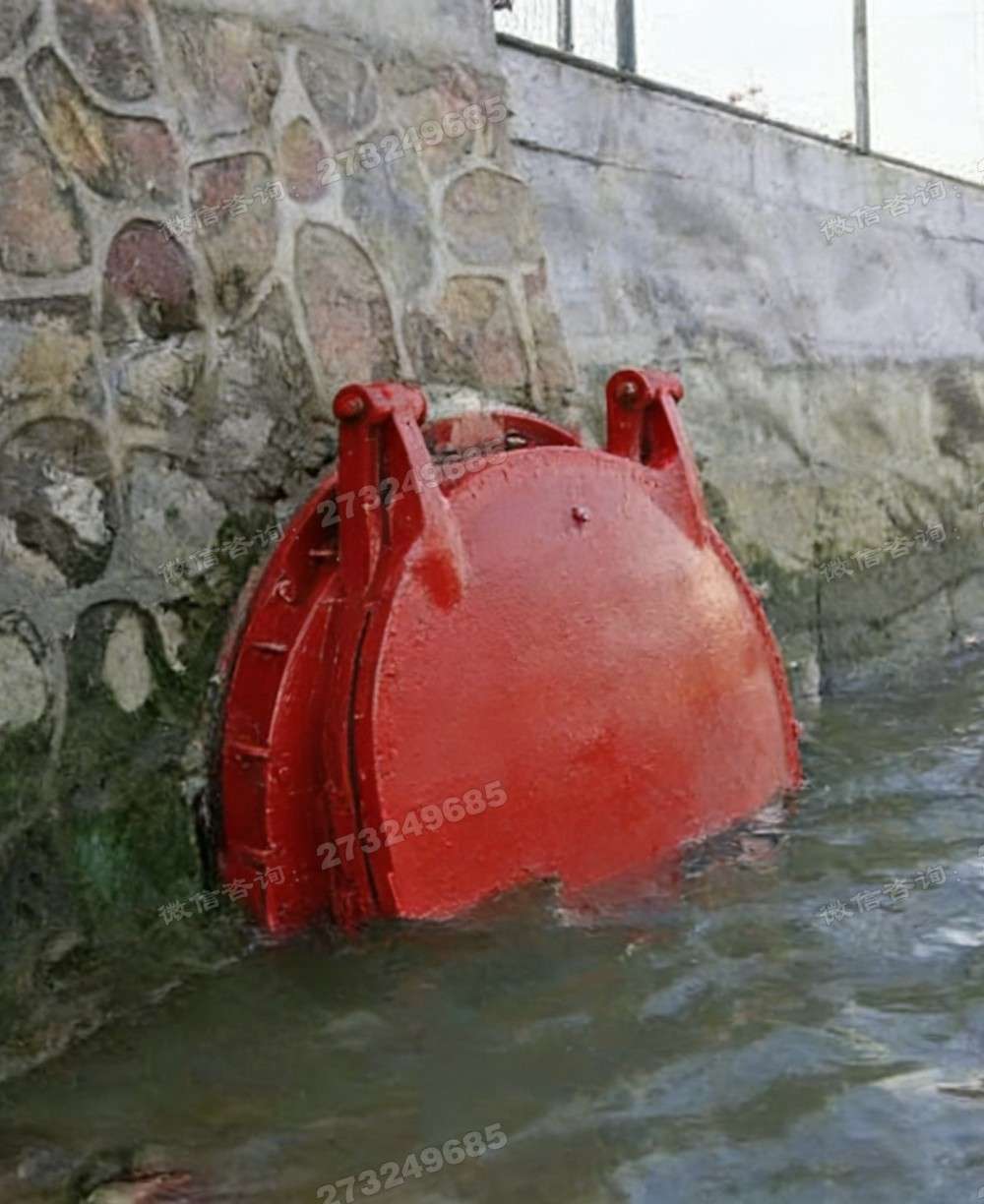 沿滩双色铸铁拍门