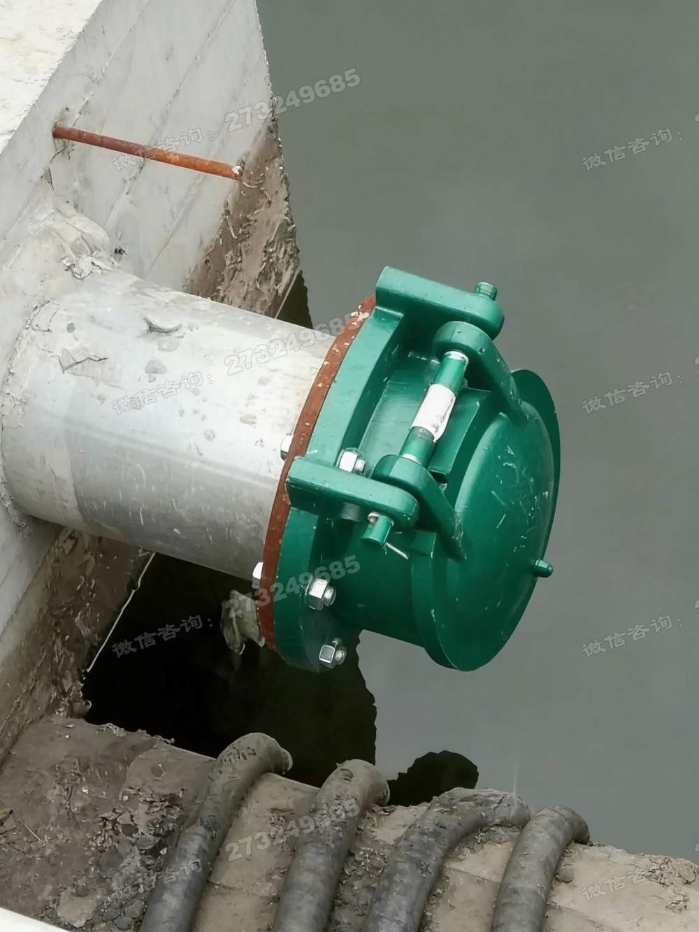 浙江管道铸铁拍门