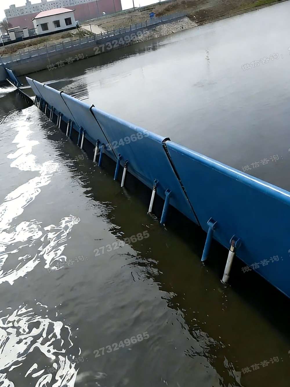 潜江景观河道液压钢坝