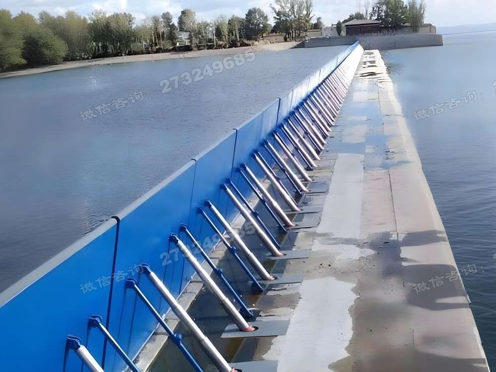 金华湖泊液压钢坝