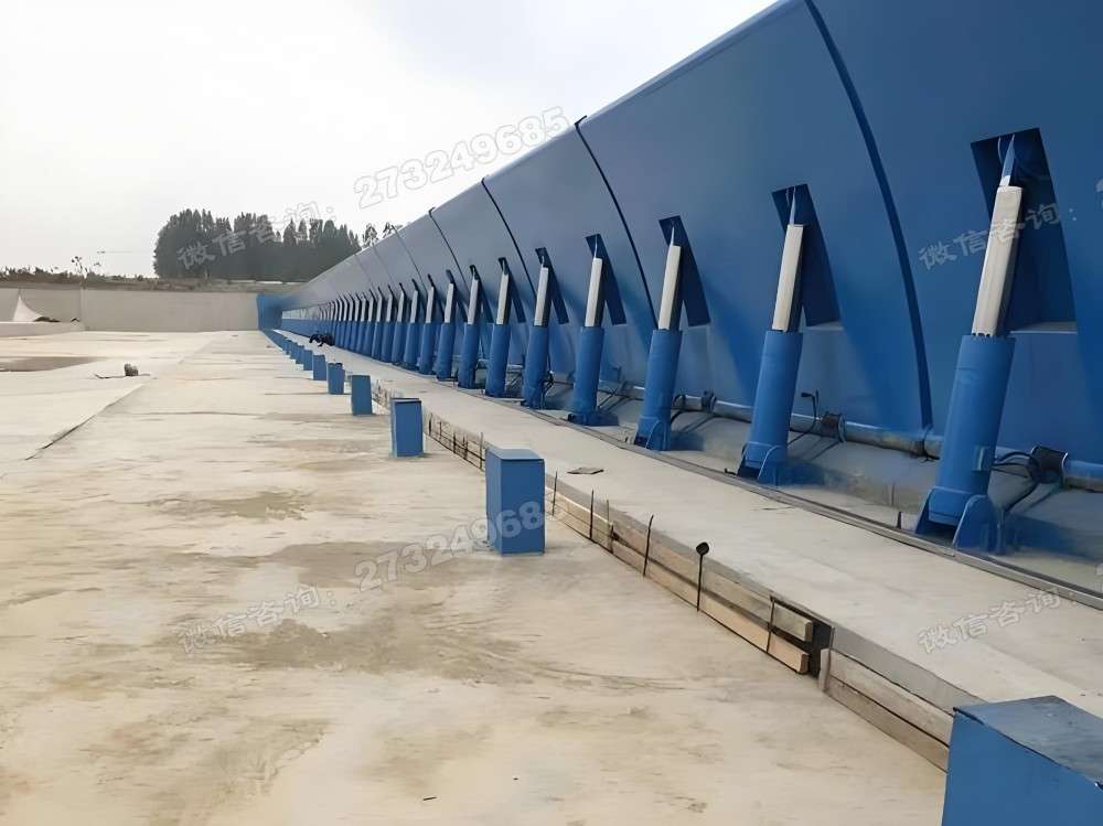 潜江弧型液压钢坝