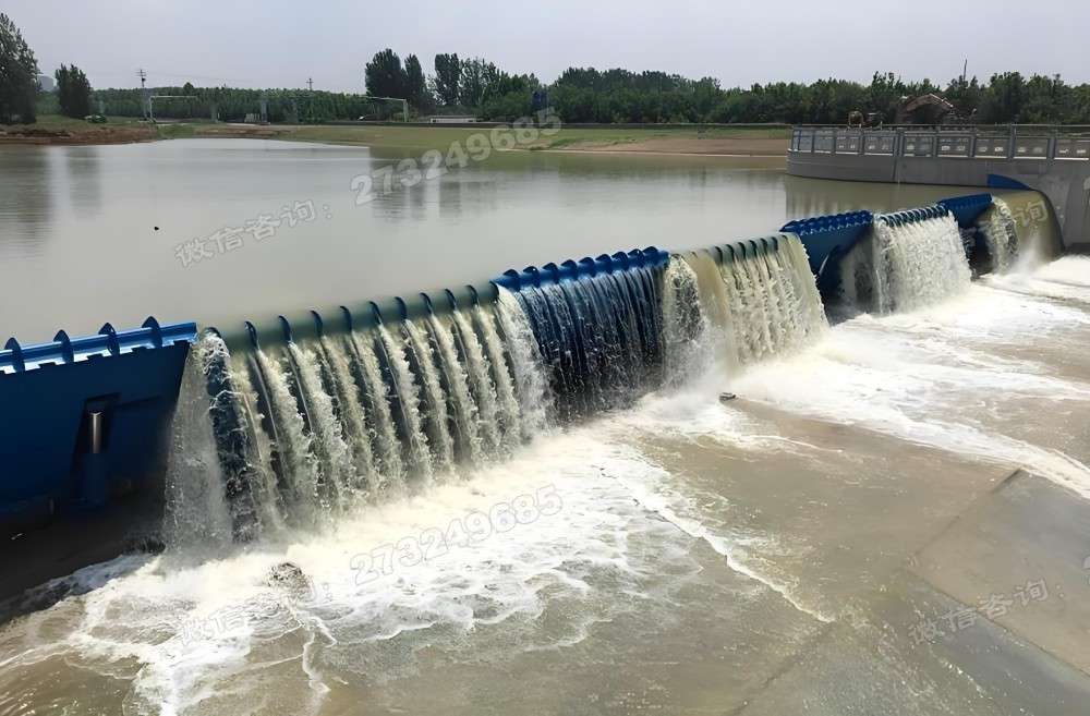 金华弧形景观液压钢坝