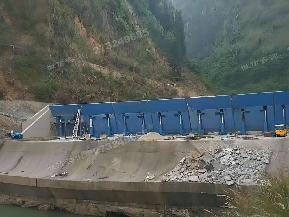 蒙城县山区河道液压钢坝闸门