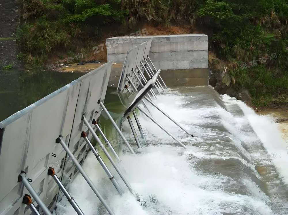 蒙城县生态治理液压钢坝