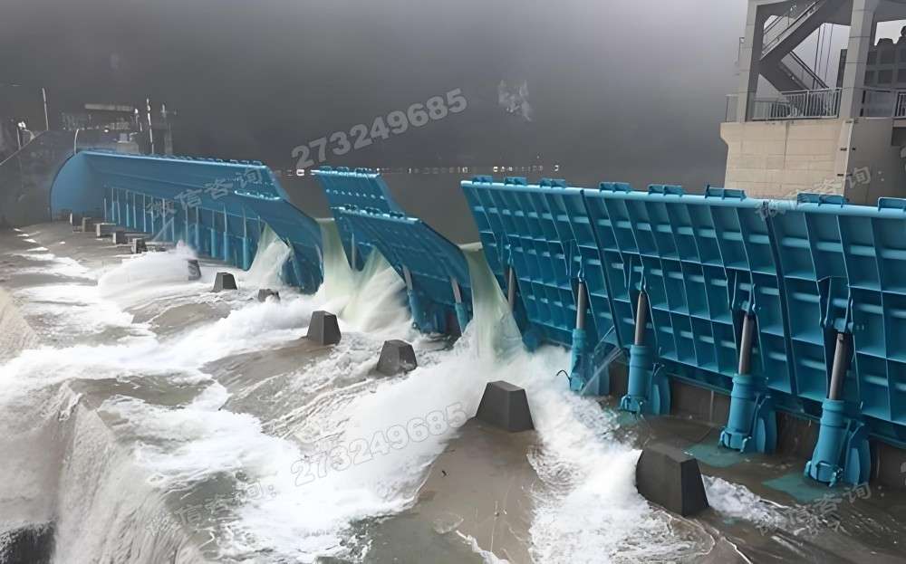 蒙城县分段液压钢坝