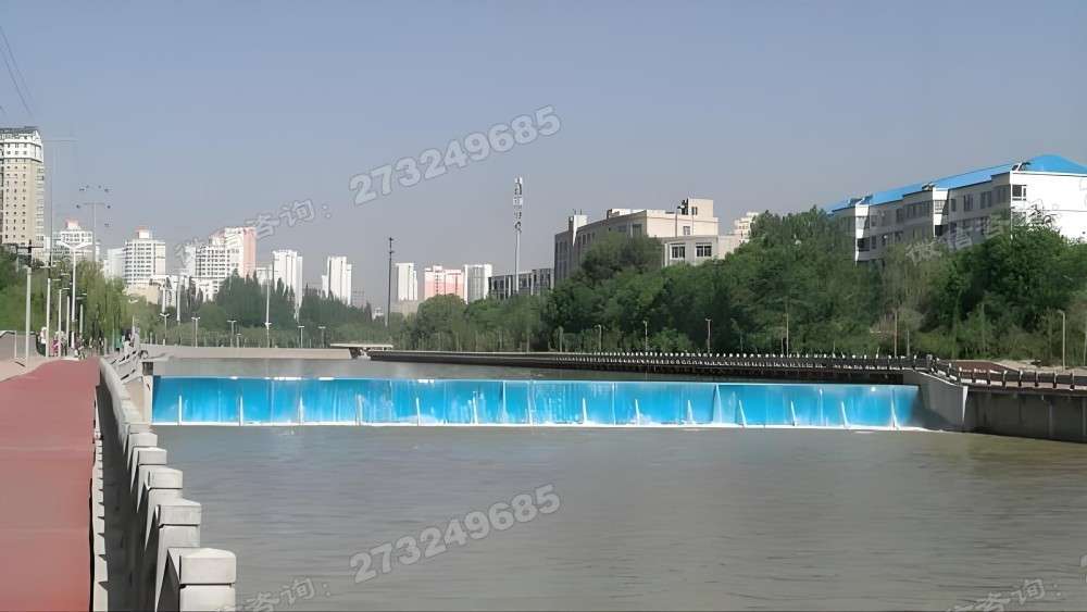 金华城市水景液压钢坝
