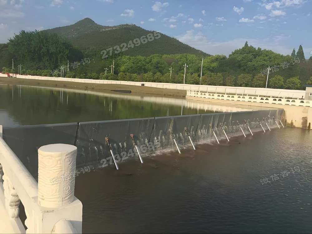 金华山地景观液压钢坝