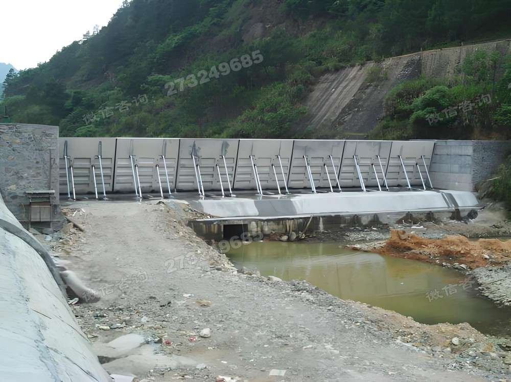 蒙城县山区河道液压钢坝