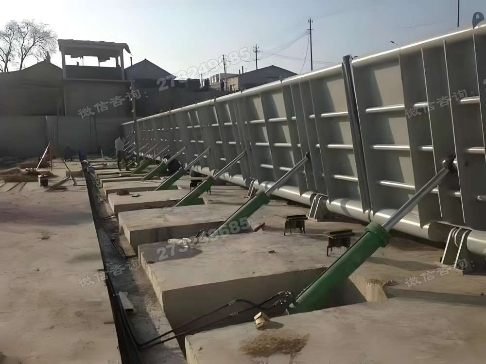 潜江防洪排涝液压钢坝