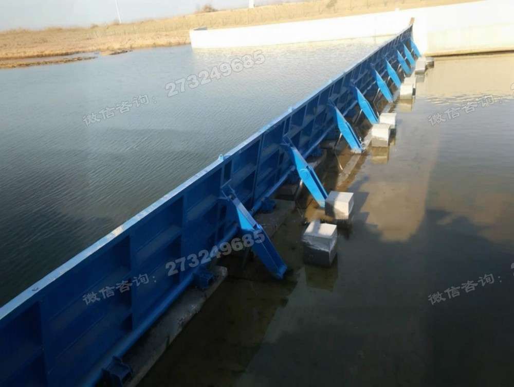 金华生态液压控水钢坝