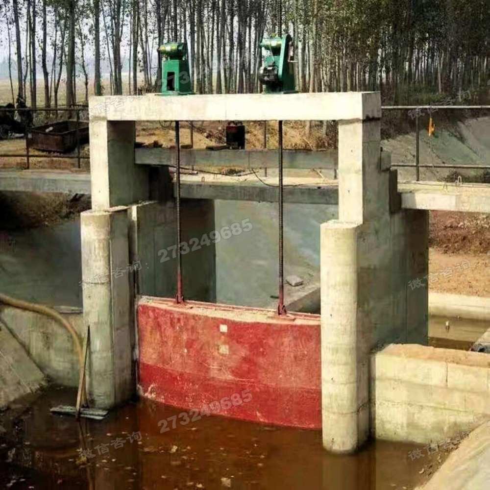 海南双吊点渠道铸铁闸门
